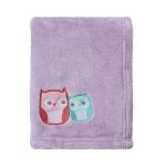 CREVENT 30"X40" Cute Silky Plush Baby Blanket for Girls Infants Toddlers Newborns Crib Cot Stroller, Giftable Suitable for Summer Spring - Pink Elephant